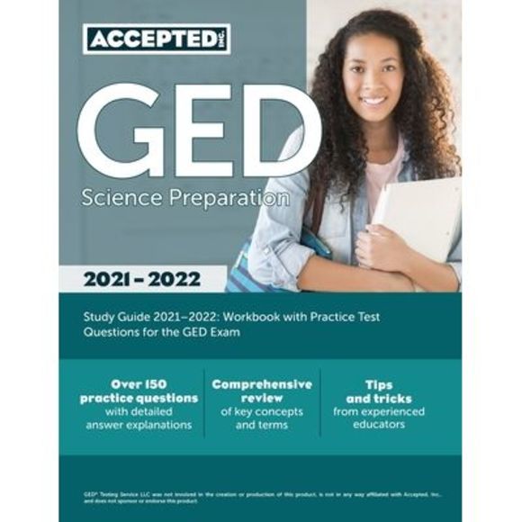 GED Science Preparation Study Guide 2021-2022: Workbook with Practice Test Quest - Picture 1 of 1